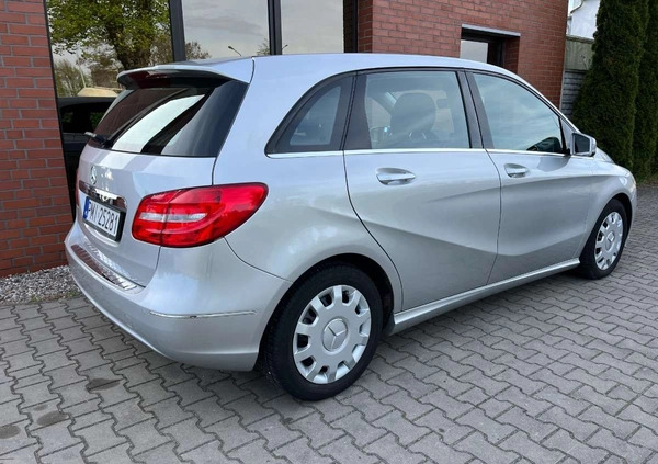 Mercedes-Benz Klasa B cena 57200 przebieg: 48000, rok produkcji 2012 z Tłuszcz małe 254